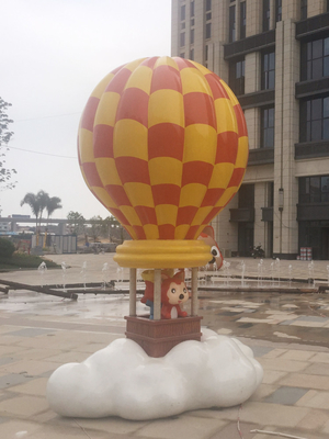 Ali Fibreglass Cartoon Character Sculpture Plaza Garden Decoration