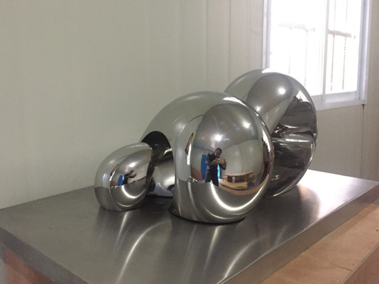 OEM Home Decor Sculptures Abstract Mirror Polished Stainless Steel Sculpture