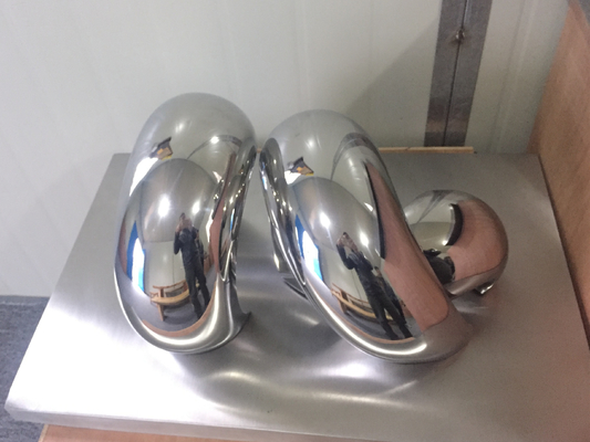 OEM Home Decor Sculptures Abstract Mirror Polished Stainless Steel Sculpture
