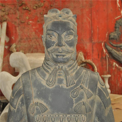 Terracotta Warriors Outdoor Garden Sculptures Fiberglass Life Size Painted
