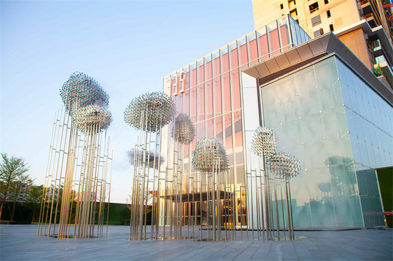 School Mirror Fish Stainless Steel Sculptures Polished Customized