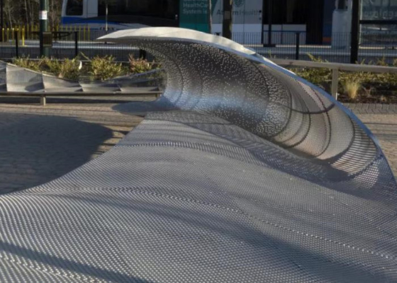Customized Large Stainless Steel Sculpture Abstract Metal Modern Outdoor