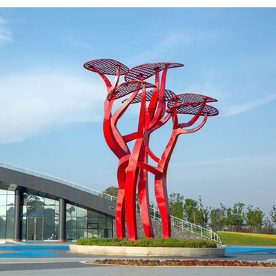 Traffic Circle Large Metal Outdoor Sculpture Abstract Decorative For Garden